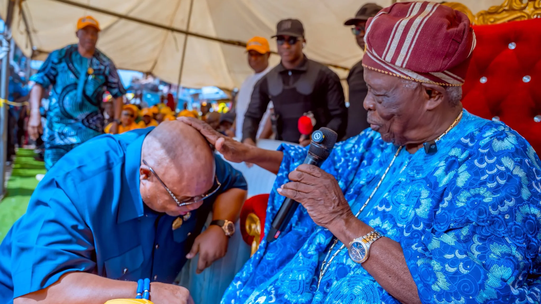 Ejigbo Monarch Endorses Governor Adeleke for Second Term as Three Roads Commissioned