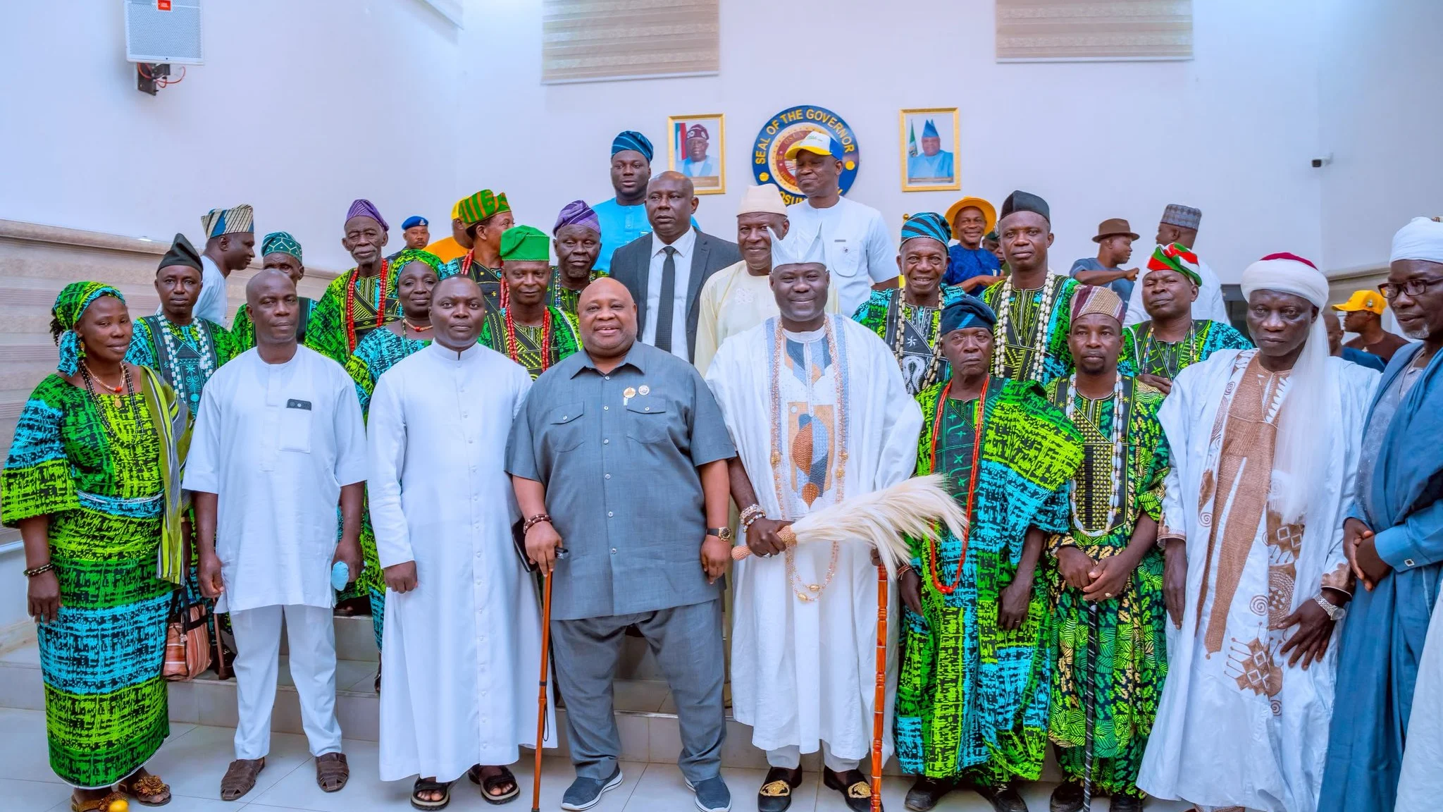 Governor Adeleke Receives Re-Election Endorsement from Iree, Banik's Hometown